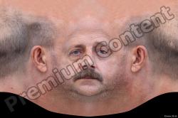 Male head texture